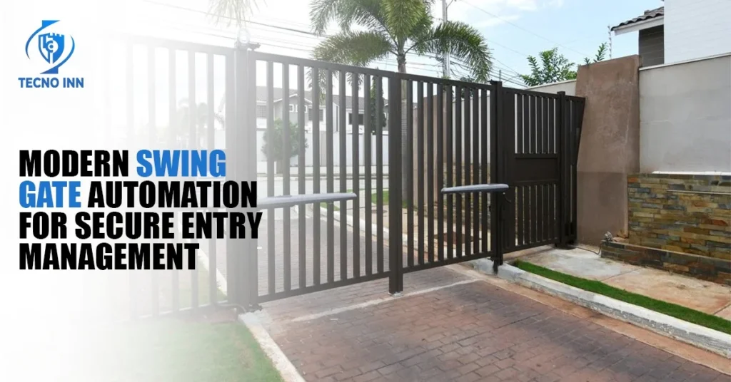 Modern Swing Gate Automation for Secure Entry Management