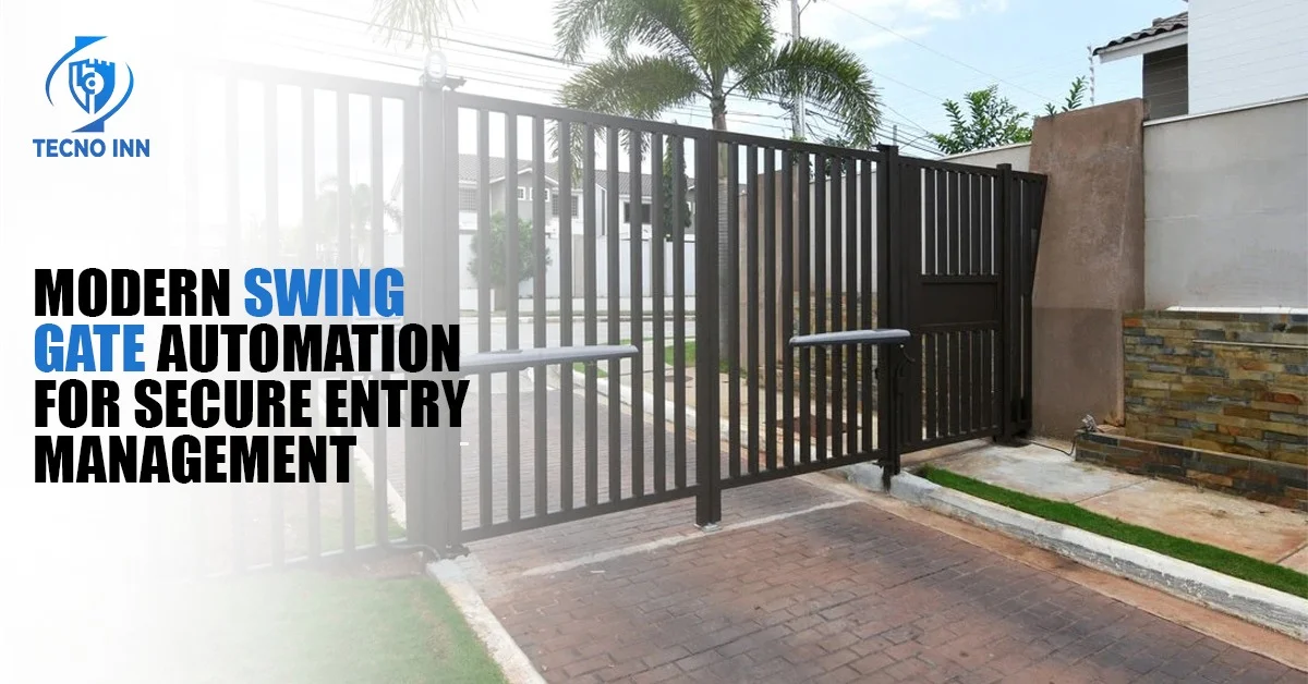 Modern Swing Gate Automation for Secure Entry Management