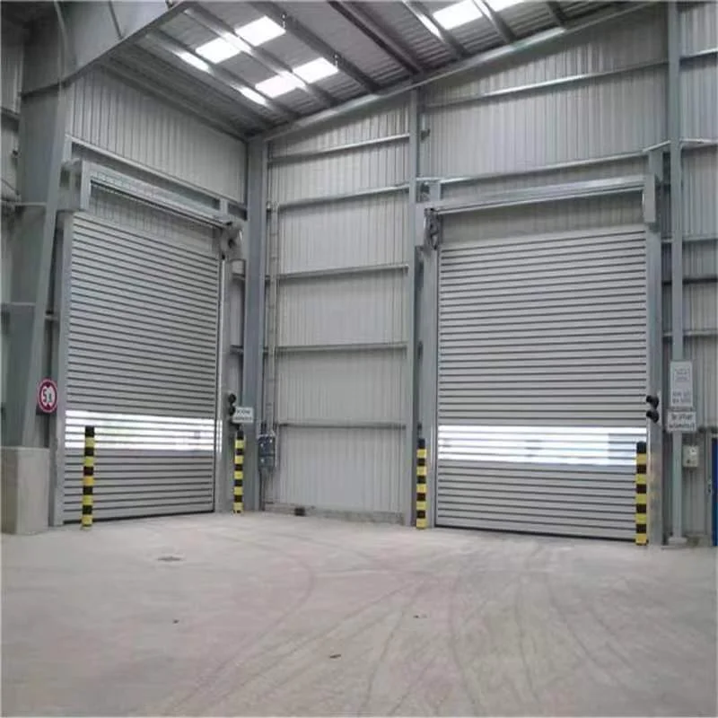 Warehouse rolling shutter