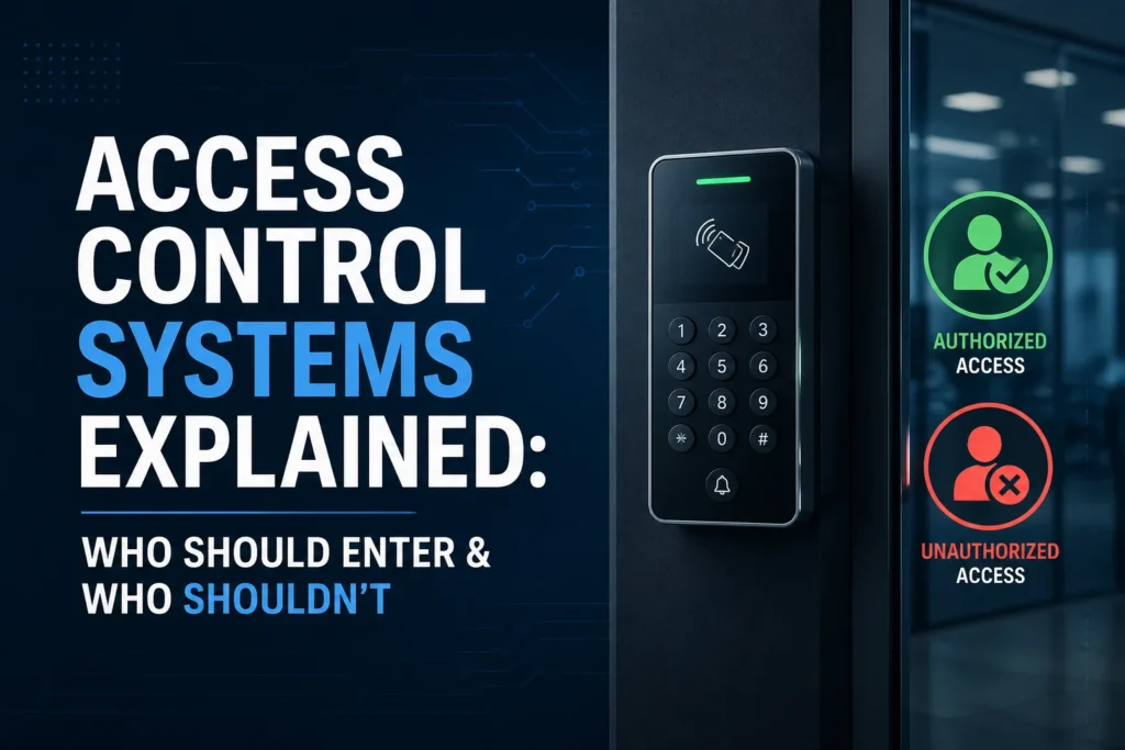 Access Control Systems Explained: Who Should Enter & Who Shouldn’t