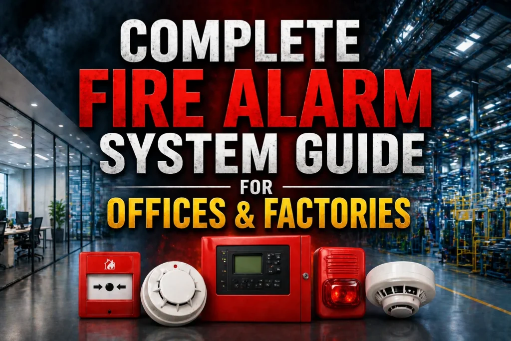 Complete Fire Alarm System Guide for Offices & Factories in Pakistan
