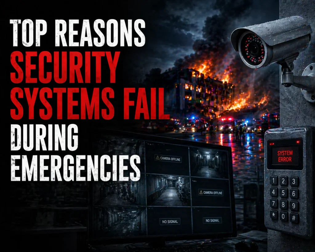 Top Reasons Security Systems Fail During Emergencies (And How to Prevent Them)
