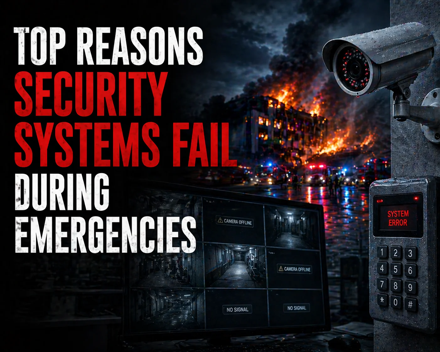 Top Reasons Security Systems Fail During Emergencies (And How to Prevent Them)