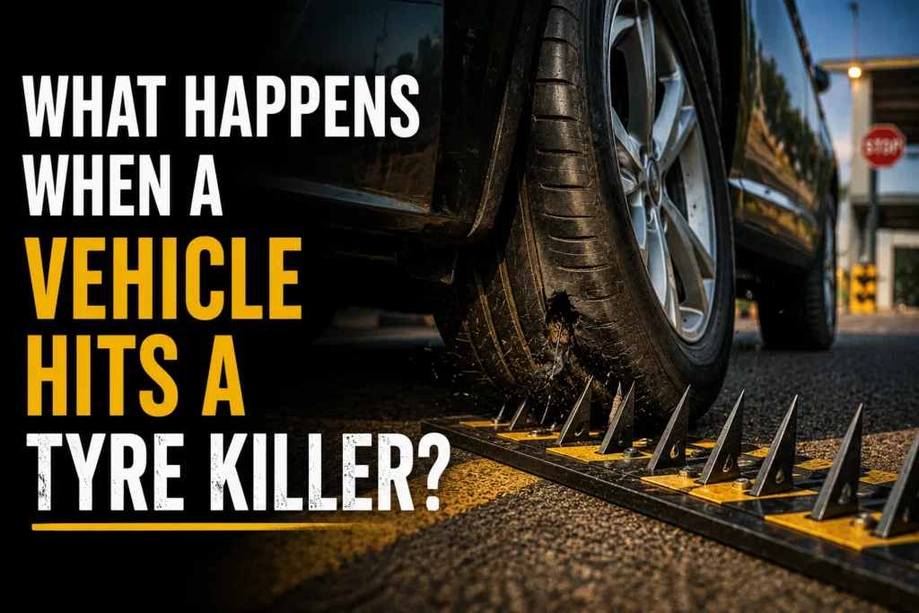 What Happens When a Vehicle Hits a Tyre Killer