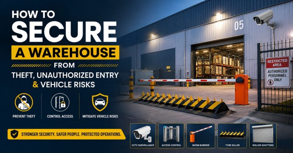How to Secure a Warehouse from Theft, Unauthorized Entry & Vehicle Risks