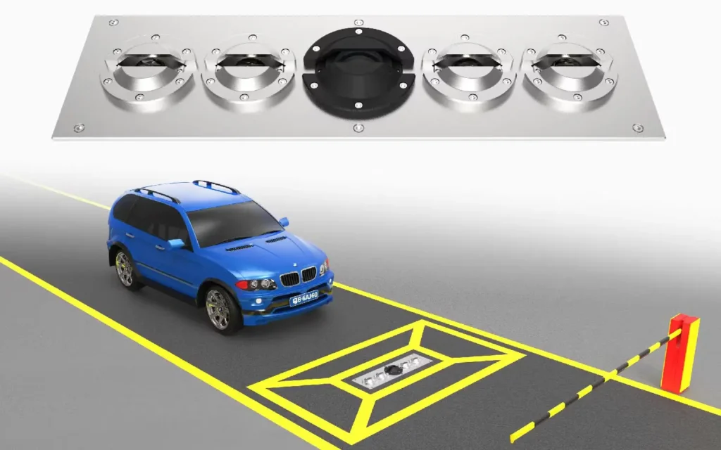 Automatic road blocker system for vehicle access control and high-security entrances by Techno-Inn Pakistan