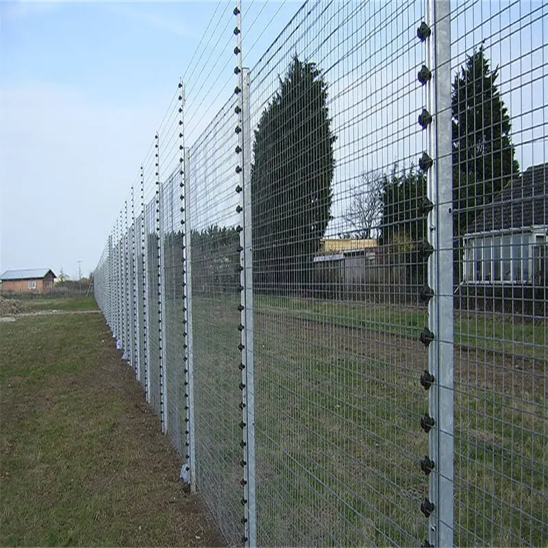 High security perimeter fence system for industrial and commercial property protection