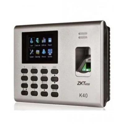 ZKTeco K40 fingerprint attendance and access control system by Techno-Inn Pakistan