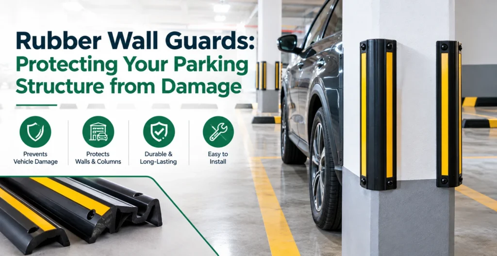Rubber Wall Guards: Protecting Your Parking Structure from Damage