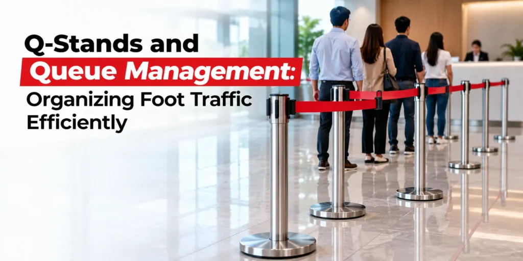 Q-Stands and Queue Management: Organizing Foot Traffic Efficiently